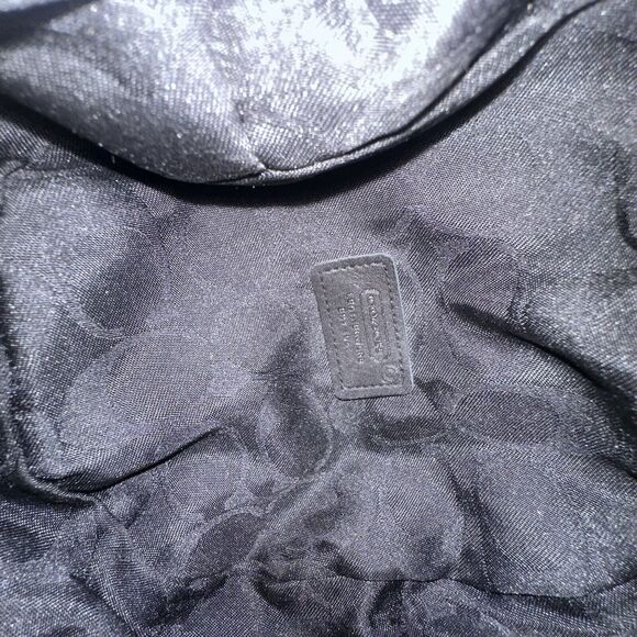 Coach Wool Blend Bucket Hat Black W/Gold Button Size Small P/S EUC - Picture 6 of 7